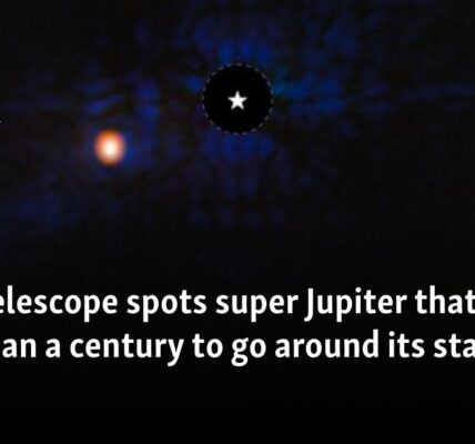 NASA telescope spots super Jupiter that takes more than a century to go around its star