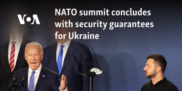 NATO summit concludes with security guarantees for Ukraine