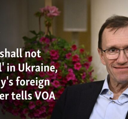 'Putin shall not prevail' in Ukraine, Norway's foreign minister tells VOA