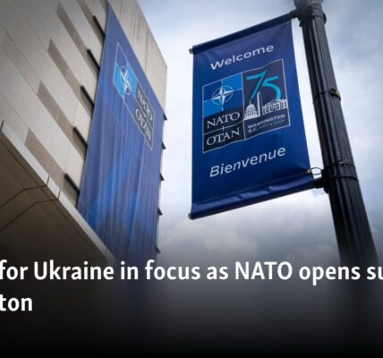 Support for Ukraine in focus as NATO opens summit in Washington
