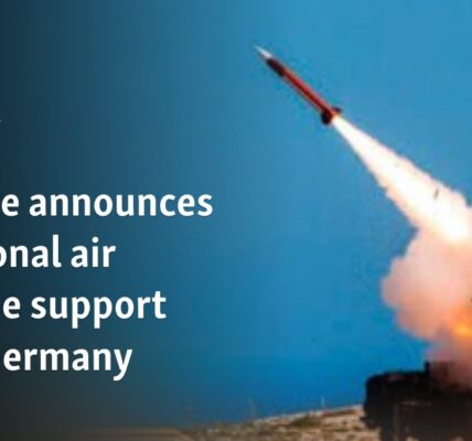 Ukraine announces additional air defense support from Germany