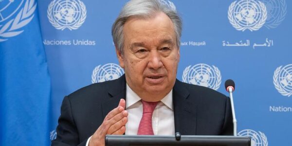 UN chief to leaders of regional bloc: end wars, deal with existential crises