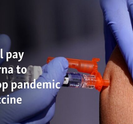 US will pay Moderna to develop pandemic flu vaccine