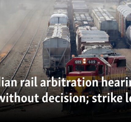 Canadian rail arbitration hearing ends without decision; strike looms