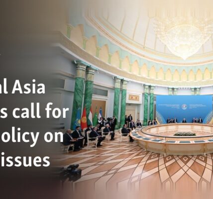 Central Asia leaders call for joint policy on water issues