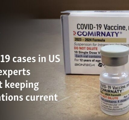 COVID-19 cases in US surge; experts
suggest keeping vaccinations current