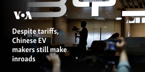 Despite tariffs, Chinese EV makers still make inroads