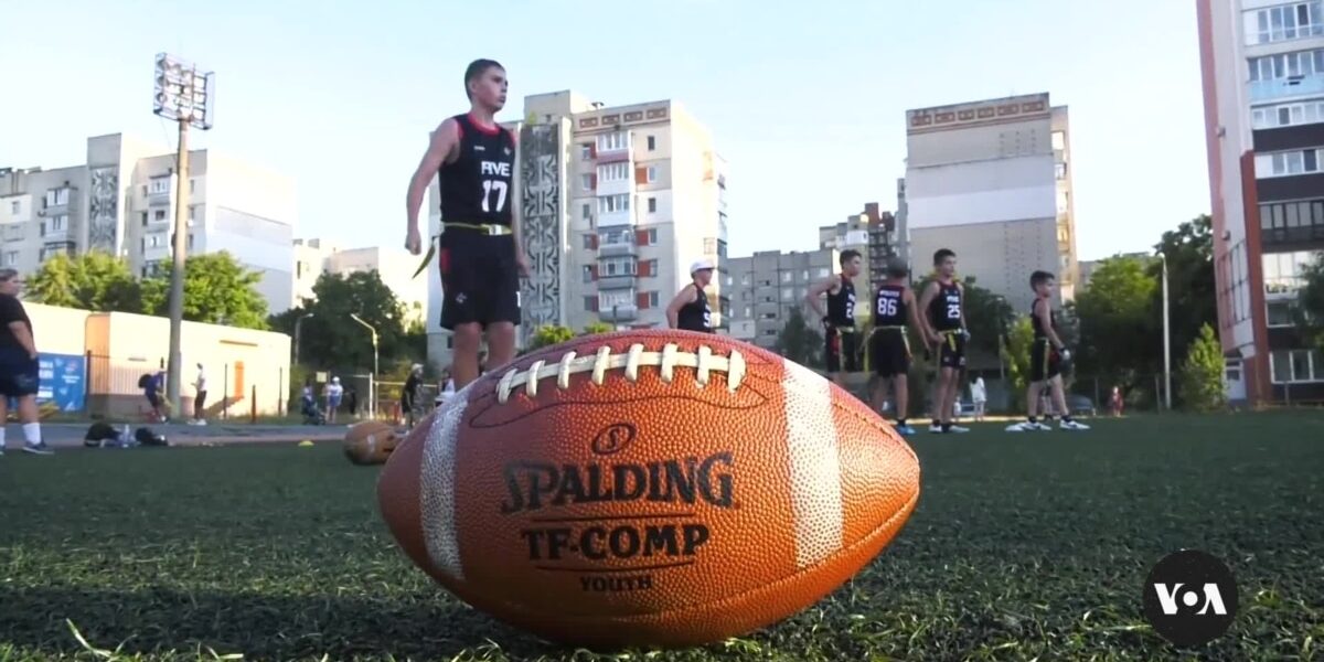 Flag football finds unlikely popularity in war-torn Ukraine