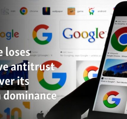 Google loses massive antitrust case over its search dominance