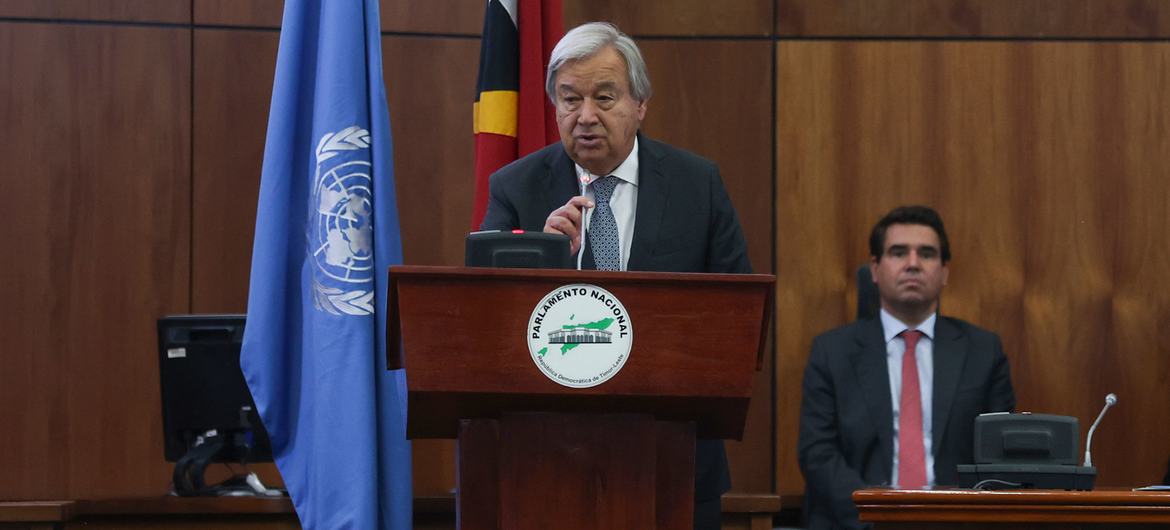 In battle for development ‘you can count on us’, Guterres tells Timor-Leste, marking 25 years of self-determination