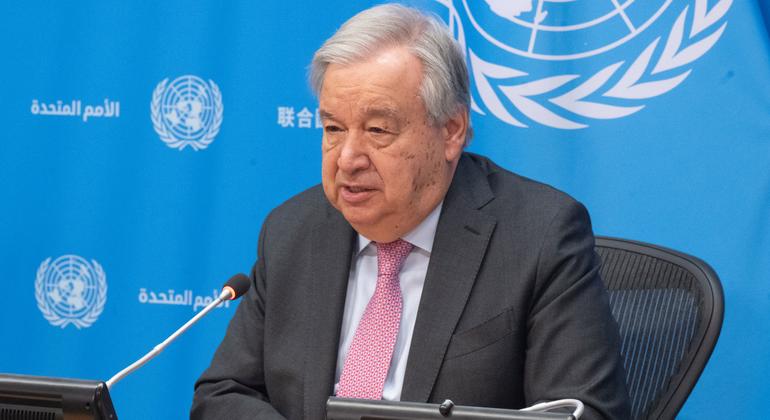 In call to Iranian Foreign Minister, Guterres underlines need for de-escalation in the Middle East