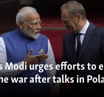 India's Modi urges efforts to end Ukraine war after talks in Poland