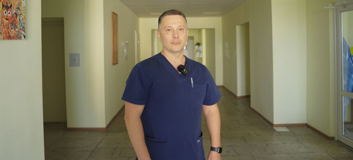 Dr. Ogorodnyk Artem Oleksandrovych is the head of obstetrics at the Kyiv Regional Perinatal Centre.