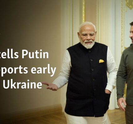 Modi tells Putin he supports early end to Ukraine war