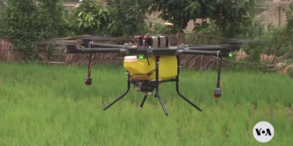 Nigerian invents crop disease detection drone