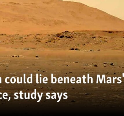 Ocean could lie beneath Mars' surface, study says