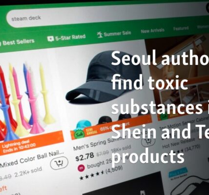 Seoul authorities find toxic substances in Shein and Temu products