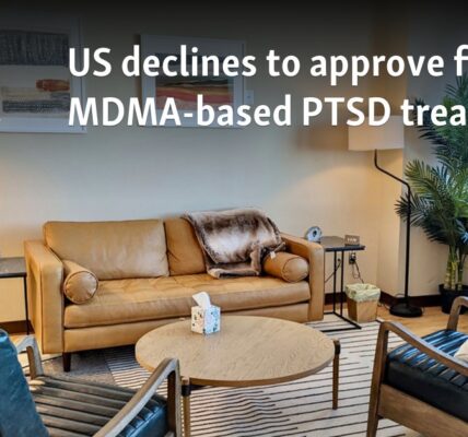 US declines to approve first MDMA-based PTSD treatment