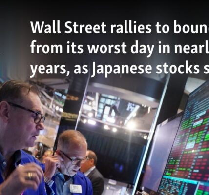 Wall Street rallies to bounce back from its worst day in nearly 2 years, as Japanese stocks soar