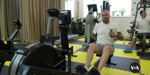 Wounded Ukrainian veterans vow to keep competing, fighting