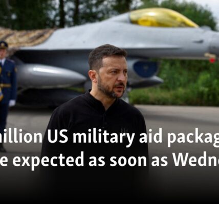 $375 million US military aid package for Ukraine expected as soon as Wednesday