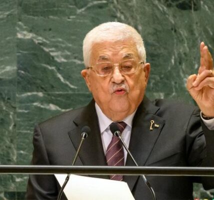 Abbas dismisses ‘Israeli lies’, tells world leaders entire generations being wiped out in Gaza