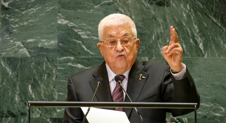 Abbas dismisses ‘Israeli lies’, tells world leaders entire generations being wiped out in Gaza