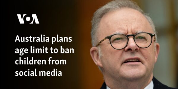 Australia plans age limit to ban children from social media