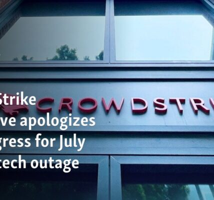 CrowdStrike executive apologizes to Congress for July global tech outage