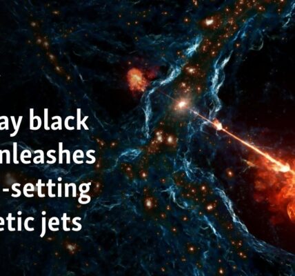 Faraway black hole unleashes record-setting energetic jets