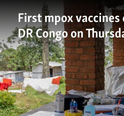 First mpox vaccines due in DR Congo on Thursday