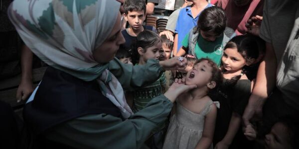 Gaza: Disease and war stalk children, despite vaccine success