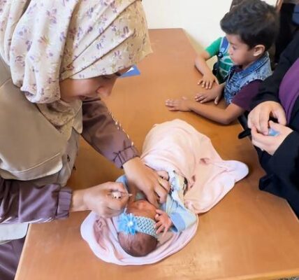 Gaza: UN humanitarians ahead of polio vaccination target