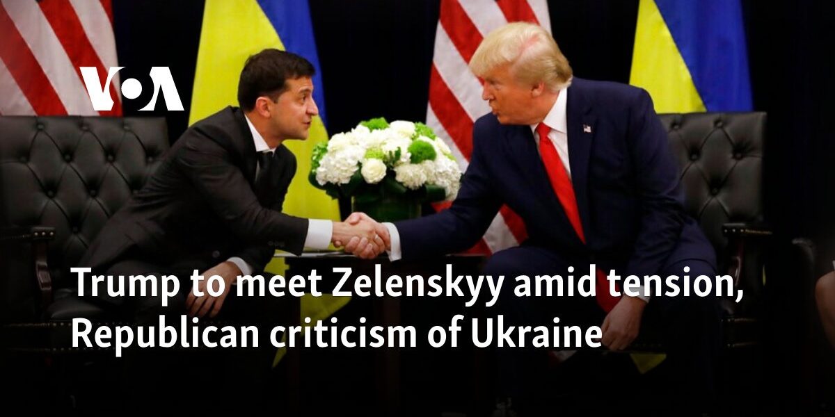 In meeting with Zelenskyy, Trump promises ‘good for both sides’ deal to end Russia’s war in Ukraine