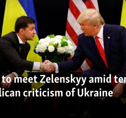 In meeting with Zelenskyy, Trump promises ‘good for both sides’ deal to end Russia’s war in Ukraine