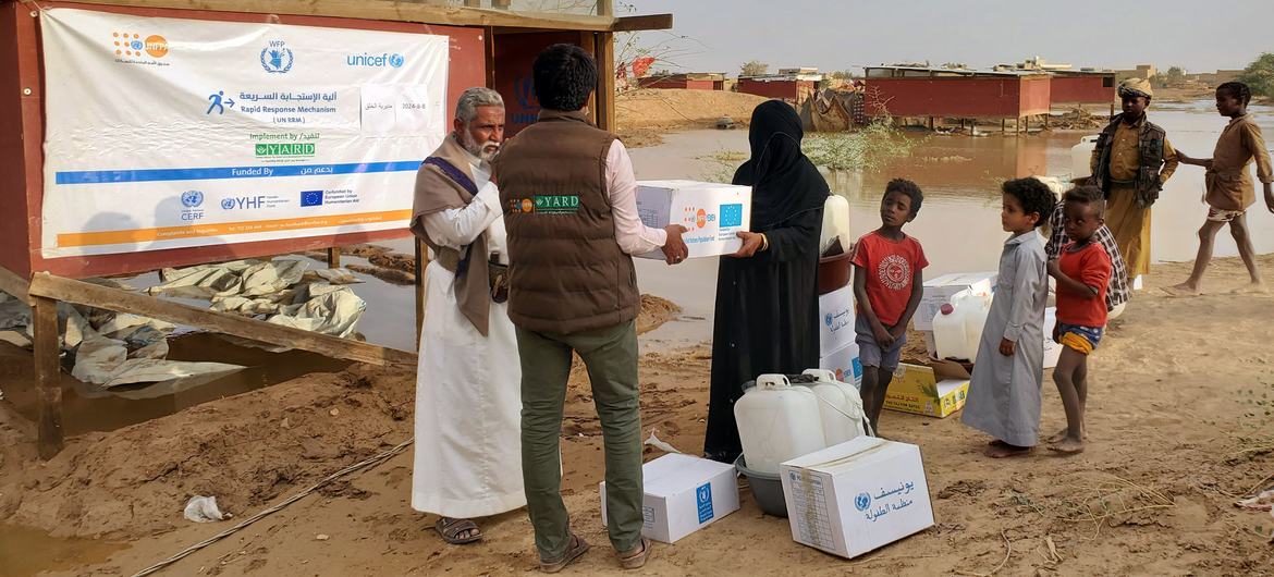 Over half a million people severely impacted by unprecedented flooding and windstorms in Yemen