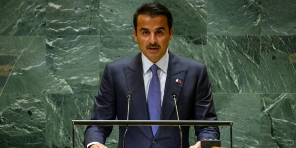 Qatar will continue to mediate for peace in Gaza, Amir Al Thani tells world leaders