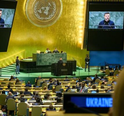 Russia can’t win on the battlefield, so it’s finding other ways to torment Ukrainian civilians, Zelenskyy tells UN