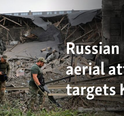 Russian aerial attack targets Kyiv