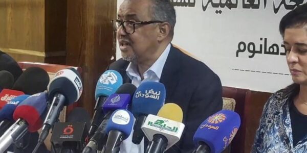 The world must ‘wake up and help Sudan out of the nightmare of conflict’ says WHO’s Tedros