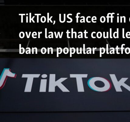 TikTok, US face off in court over law that could lead to ban on popular platform