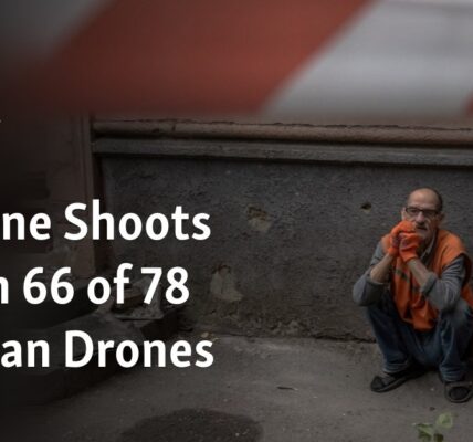 Ukraine shoots down 66 of 78 Russian drones