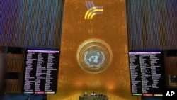 UN adopts pact promising to build 'brighter future' for humanity