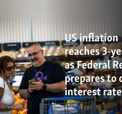 US inflation reaches 3-year low as Federal Reserve prepares to cut interest rates