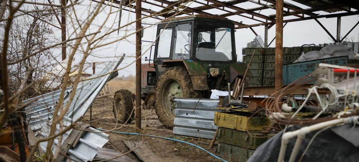 Farming has been severely disrupted by the ongoing war in Ukraine.