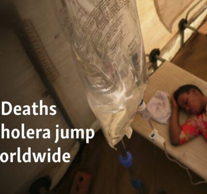 WHO: Deaths from cholera jump 71% worldwide