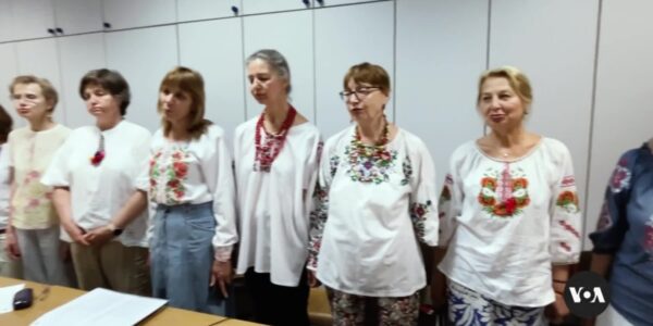 Women’s choir promotes Ukrainian culture in Brussels