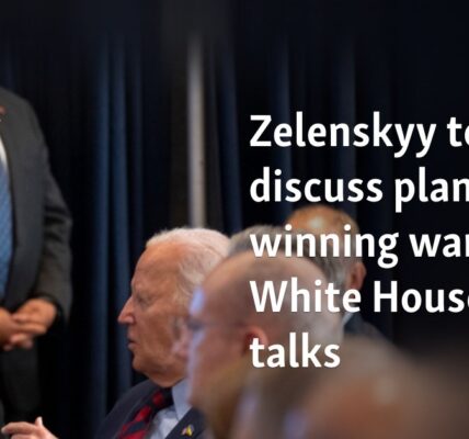 Zelenskyy to discuss plan for winning war in White House talks