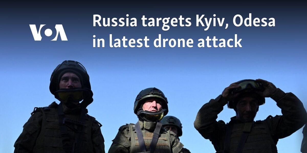 1 dead as Russia strikes Ukraine with drones and missiles