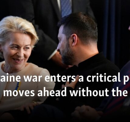 As Ukraine war enters a critical period, the EU moves ahead without the US